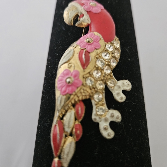 Vintage Little Nemo Parrot Pin - Picture 4 of 4